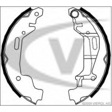 V40-8113 VEMO/VAICO Комплект тормозных колодок
