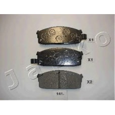 50141 JAPKO Комплект тормозных колодок, дисковый тормоз
