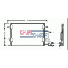 5022901 KUHLER SCHNEIDER Конденсатор, кондиционер