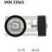 VKM 33045 SKF Паразитный / ведущий ролик, поликлиновой ремень