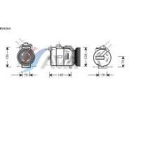 BWK064 AVA Компрессор, кондиционер