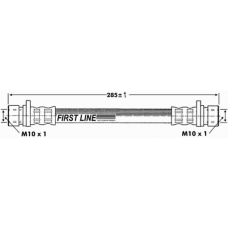 FBH6785 FIRST LINE Тормозной шланг