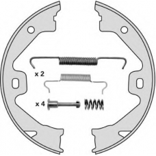 M811R MGA Комплект тормозных колодок, стояночная тормозная с