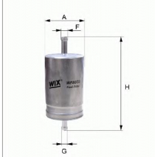 WF8333 WIX Топливный фильтр
