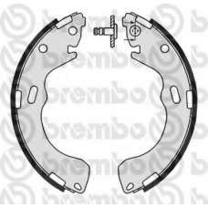 S 49 521 BREMBO Комплект тормозных колодок