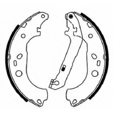 FT1278 FIT Комплект тормозных колодок