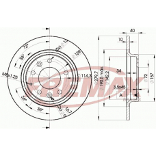 BD-3268 FREMAX Тормозной диск