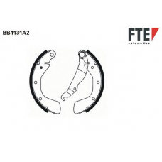 BB1131A2 FTE Комплект тормозных колодок