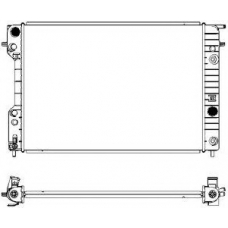 3041-1001 SAKURA  Automotive Радиатор, охлаждение двигателя