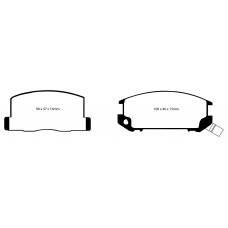 DP2602 EBC Brakes Колодки тормозные