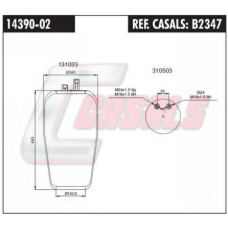 B2347 CASALS Кожух пневматической рессоры