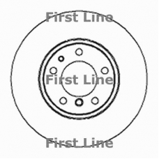 FBD003 FIRST LINE Тормозной диск