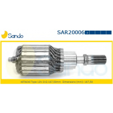 SAR20006.0 SANDO Якорь, стартер