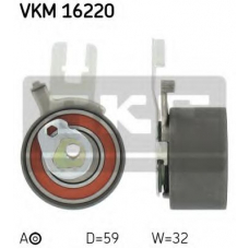 VKM 16220 SKF Натяжной ролик, ремень грм