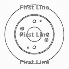 FBD817 FIRST LINE Тормозной диск