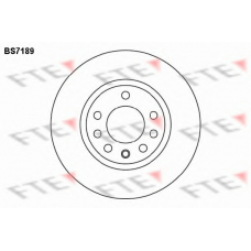 BS7189 FTE Тормозной диск