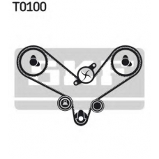 VKMA 01200 SKF Комплект ремня грм