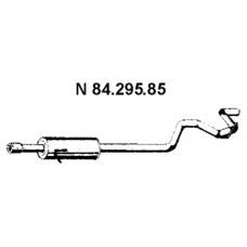 84.295.85 EBERSPACHER Глушитель выхлопных газов конечный