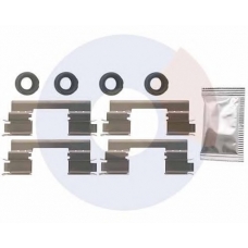 2525 CARRAB BRAKE PARTS Комплектующие, колодки дискового тормоза