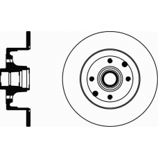 MDC691 MINTEX Тормозной диск