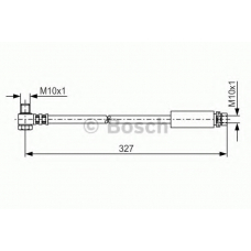 1 987 476 095 BOSCH Тормозной шланг