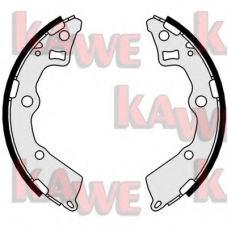 09830 KAWE Комплект тормозных колодок