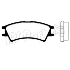 IBD-1583 IPS Parts Комплект тормозных колодок, дисковый тормоз