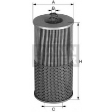 H 1285 MANN-FILTER Фильтр масляный