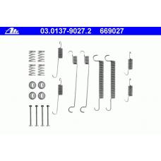 03.0137-9027.2 ATE Комплектующие, тормозная колодка