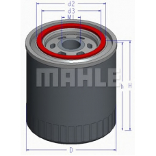 OC 578 MAHLE Масляный фильтр