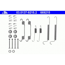 03.0137-9215.2 ATE Комплектующие, тормозная колодка