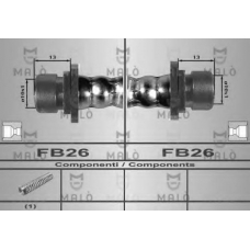 80537 Malo Тормозной шланг