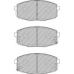 FSL1869 FERODO Комплект тормозных колодок, дисковый тормоз