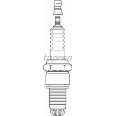 107 123 TOPRAN Свеча зажигания