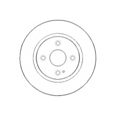 NBD1509 NATIONAL Тормозной диск