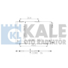 248400 KALE OTO RADYATOR Конденсатор, кондиционер