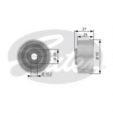 T42016 GATES Паразитный / ведущий ролик, зубчатый ремень