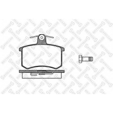 146 010-SX STELLOX Комплект тормозных колодок, дисковый тормоз