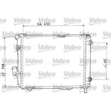 819374 VALEO Радиатор, охлаждение двигателя