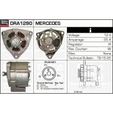 DRA1290 DELCO REMY Генератор