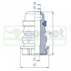 1129015 GOMET Буфер, амортизация