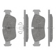 SP 433 PR SCT Комплект тормозных колодок, дисковый тормоз