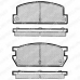 LP362 DELPHI Комплект тормозных колодок, дисковый тормоз