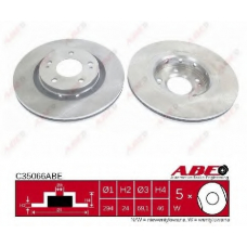 C35066ABE ABE Тормозной диск