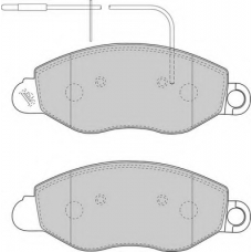 FD7062V NECTO Комплект тормозных колодок, дисковый тормоз