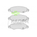 35-0480 KAGER Комплект тормозных колодок, дисковый тормоз