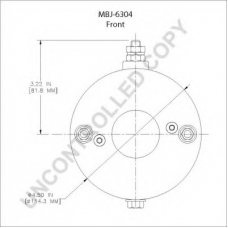 MBJ-6304 PRESTOLITE ELECTRIC Стартер