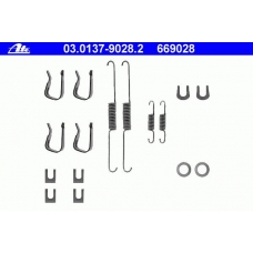 03.0137-9028.2 ATE Комплектующие, тормозная колодка