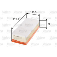 585028 VALEO Воздушный фильтр