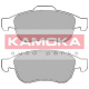JQ101128 KAMOKA Комплект тормозных колодок, дисковый тормоз
